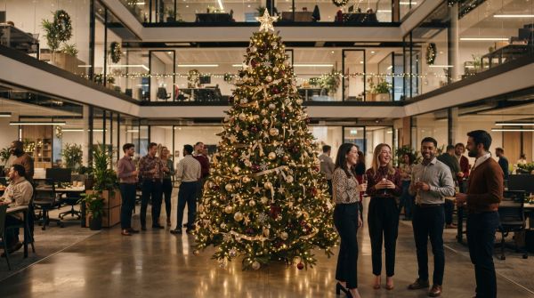 Pourquoi animer votre arbre de Noël en entreprise ?